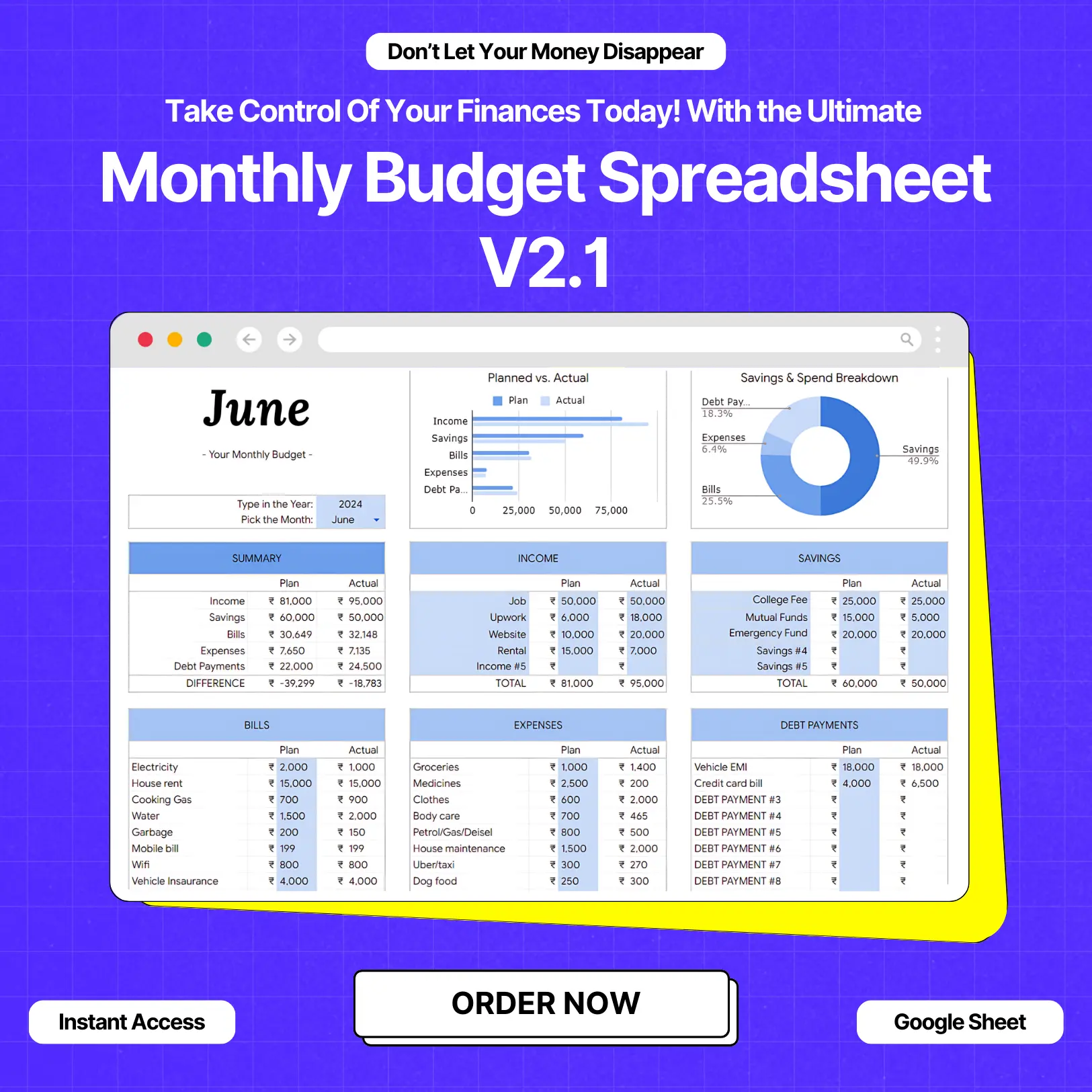 1-10.webp MONTHLY BUDGET PLANNING SPREADSHEET V2.1 - Image 1